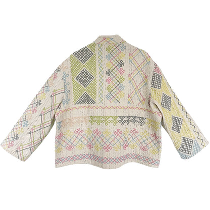 Aviaja Broderet Jakke - Onesize - Nr. 25