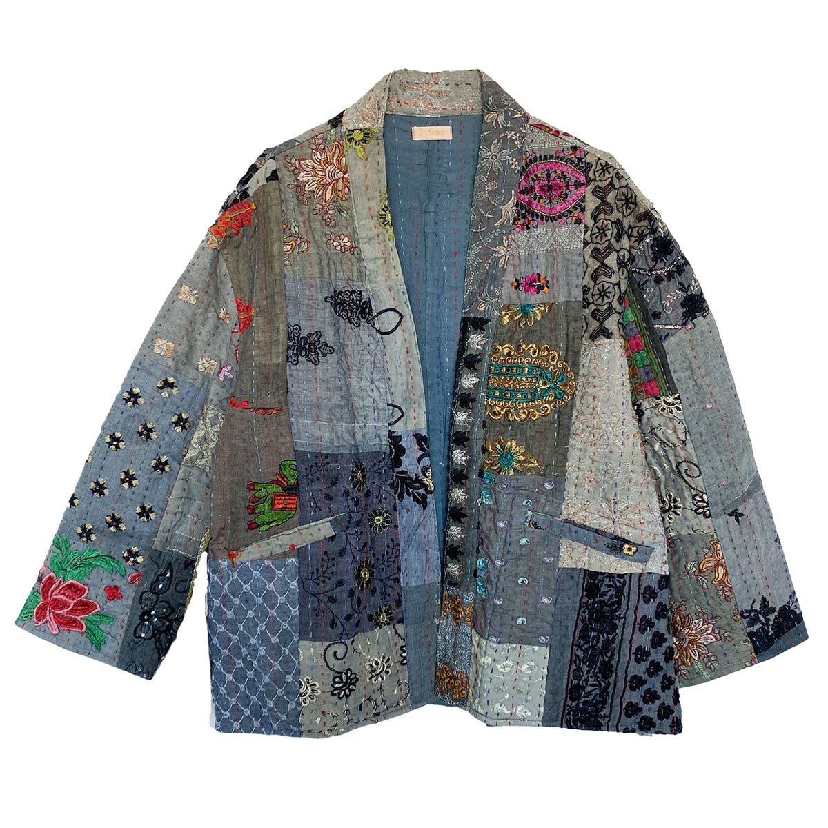 Julie Patchwork Jakke - Onesize - Nr. 26