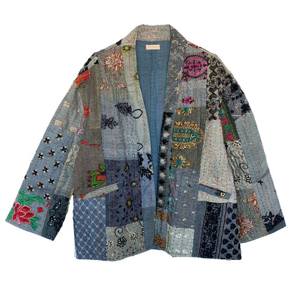Julie Patchwork Jakke - Onesize - Nr. 26