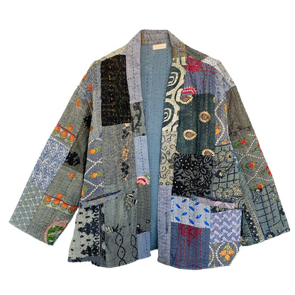 Julie Patchwork Jakke - Onesize - Nr. 29