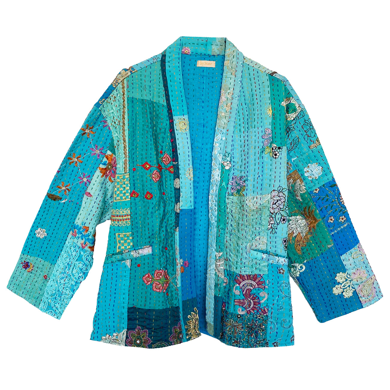 Julie Patchwork Jakke - Onesize - Nr. 30