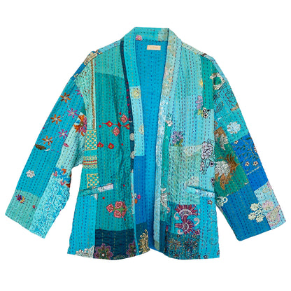 Julie Patchwork Jakke - Onesize - Nr. 30