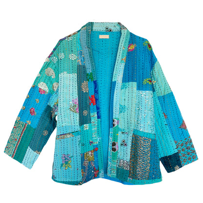 Julie Patchwork Jakke - Onesize - Nr. 32