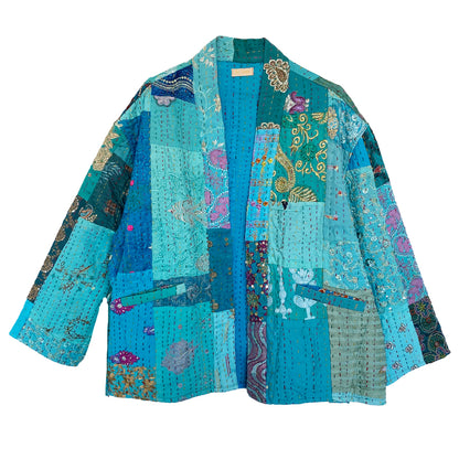 Julie Patchwork Jakke - Onesize - Nr. 34