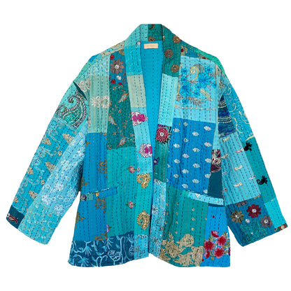 Julie Patchwork Jakke - Onesize - Nr. 35