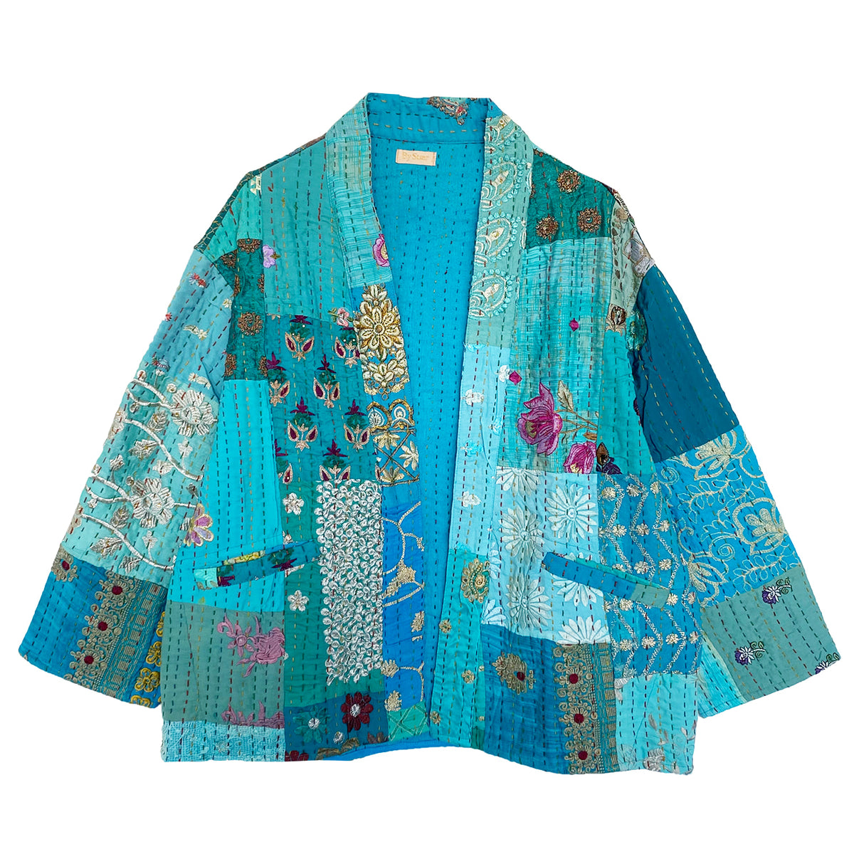 Julie Patchwork Jakke - Onesize - Nr. 37