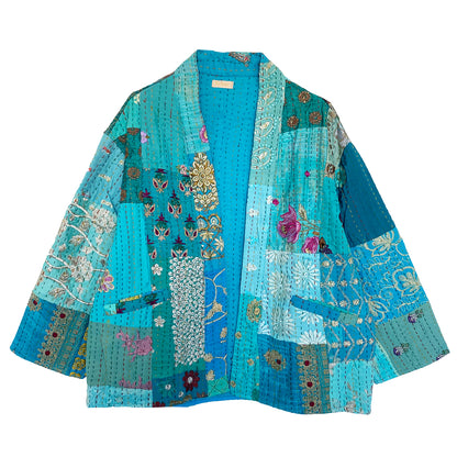 Julie Patchwork Jakke - Onesize - Nr. 37
