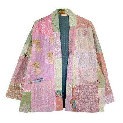 Julie Patchwork Jakke - Onesize - Nr. 61