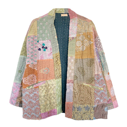 Julie Patchwork Jakke - Onesize - Nr. 62