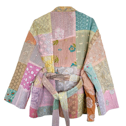 Julie Patchwork Jakke - Onesize - Nr. 65