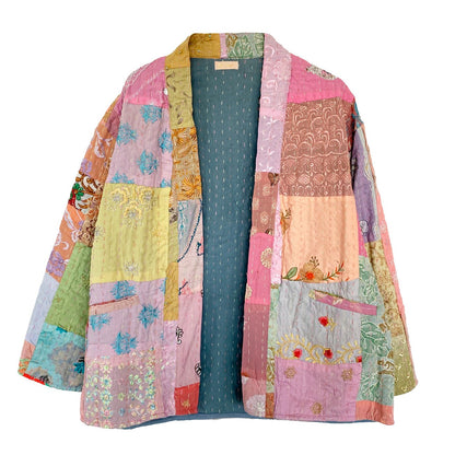 Julie Patchwork Jakke - Onesize - Nr. 66