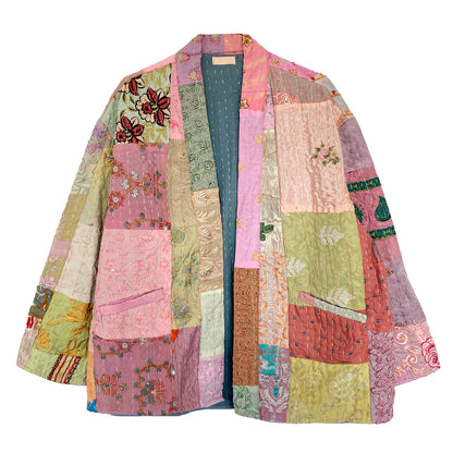 Julie Patchwork Jakke - Onesize - Nr. 73