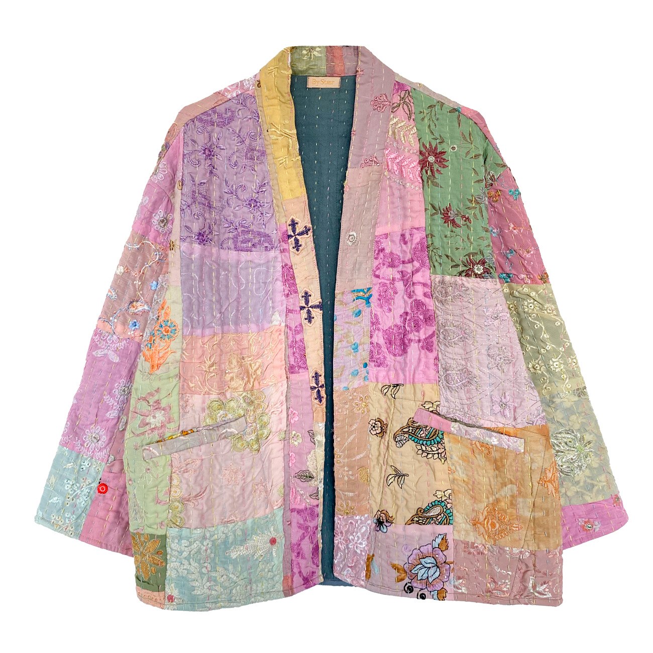 Julie Patchwork Jakke - Onesize - Nr. 75