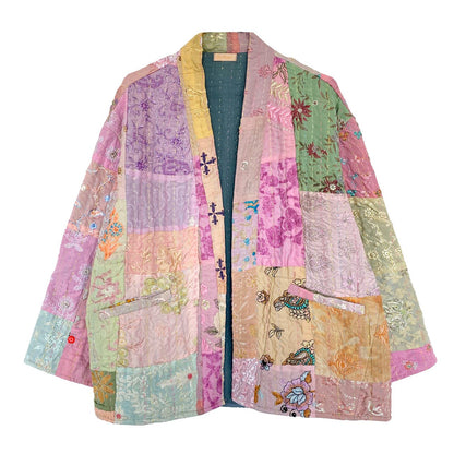 Julie Patchwork Jakke - Onesize - Nr. 75