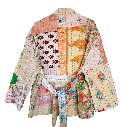 Julie Patchwork Jakke - Onesize - Nr. 78