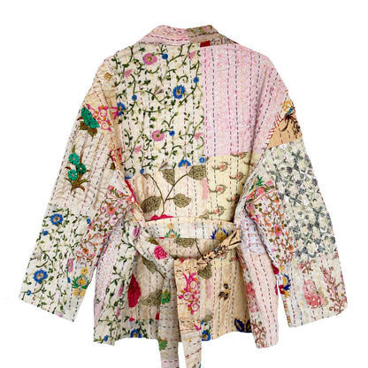 Julie Patchwork Jakke - Onesize - Nr. 79