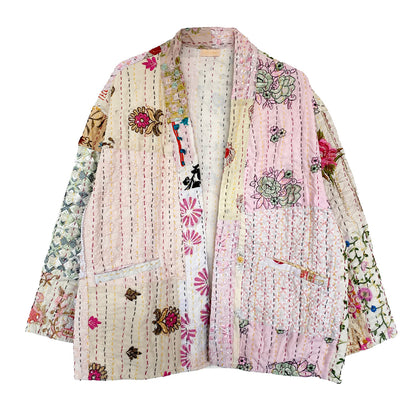 Julie Patchwork Jakke - Onesize - Nr. 79