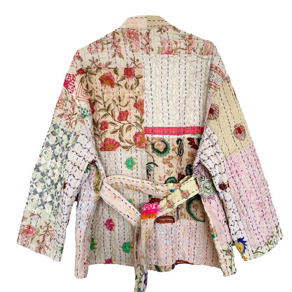 Julie Patchwork Jakke - Onesize - Nr. 80