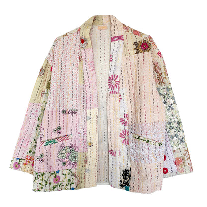 Julie Patchwork Jakke - Onesize - Nr. 80