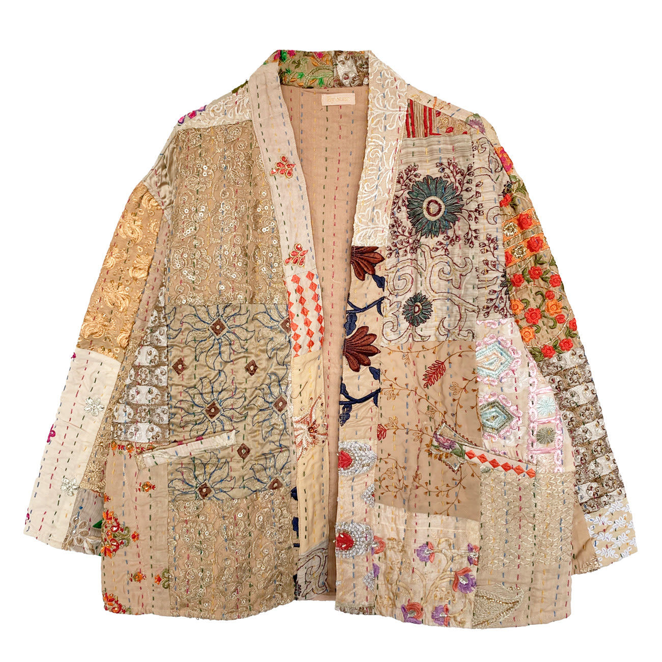 Julie Patchwork Jakke - Onesize - Nr. 85