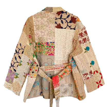 Julie Patchwork Jakke - Onesize - Nr. 86