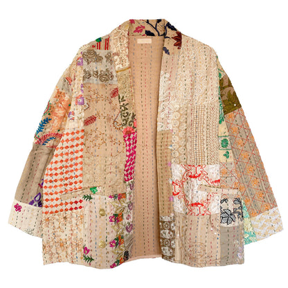 Julie Patchwork Jakke - Onesize - Nr. 88