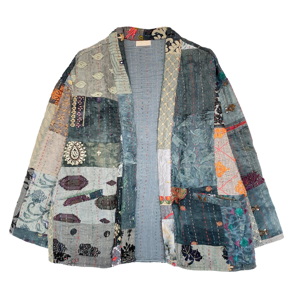Julie Patchwork Jakke - Onesize - Nr. 101