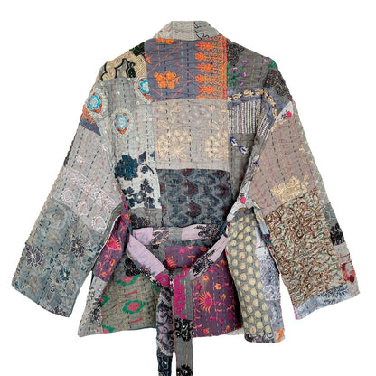 Julie Patchwork Jakke - Onesize - Nr. 102