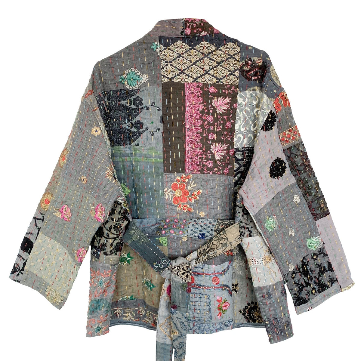 Julie Patchwork Jakke - Onesize - Nr. 103