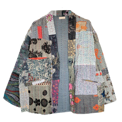 Julie Patchwork Jakke - Onesize - Nr. 104