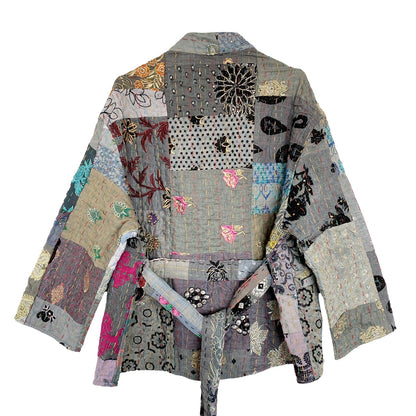 Julie Patchwork Jakke - Onesize - Nr. 106