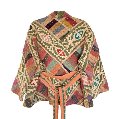 Alina Patchwork Jakke - Onesize - Nr. 01