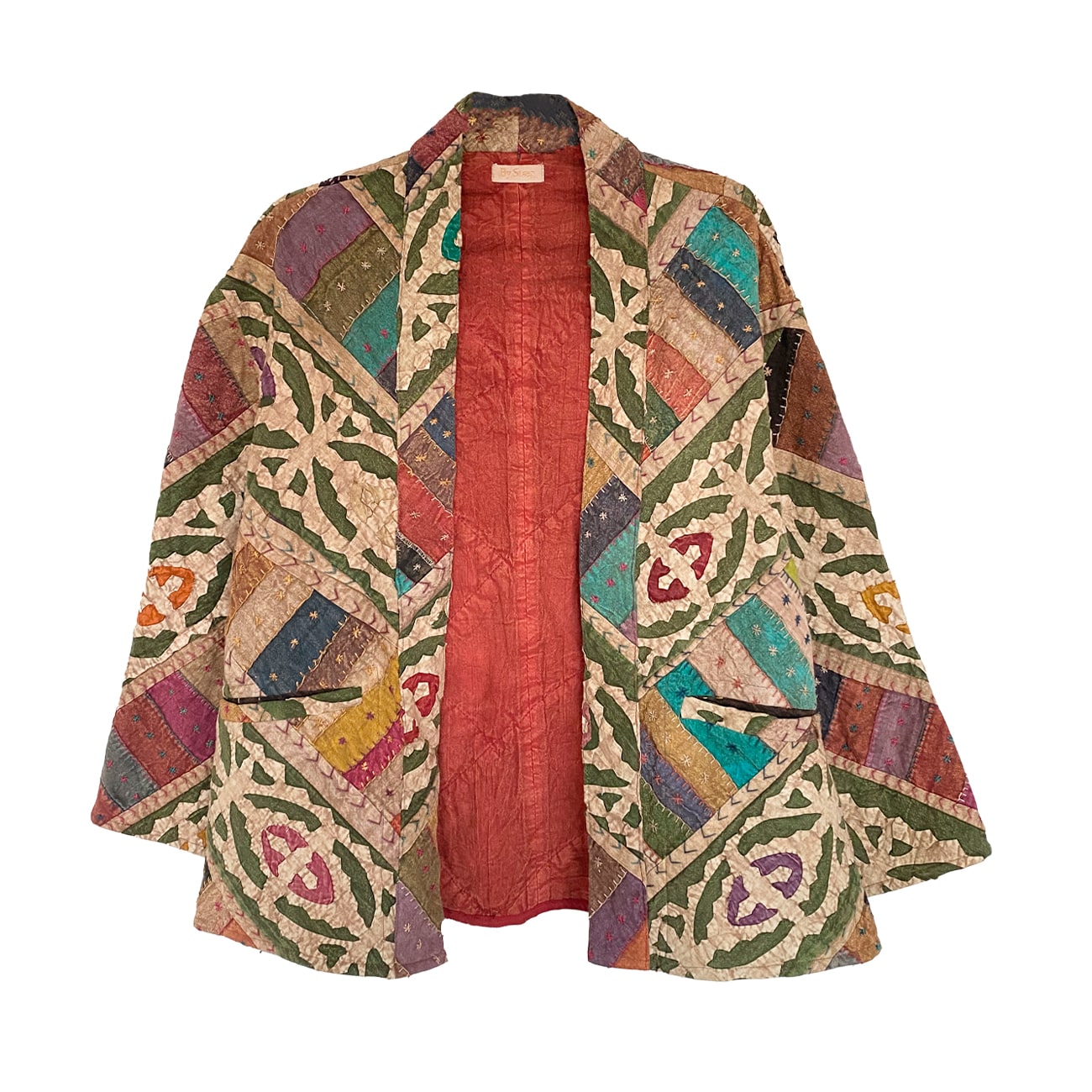 Alina Patchwork Jakke - Onesize - Nr. 01