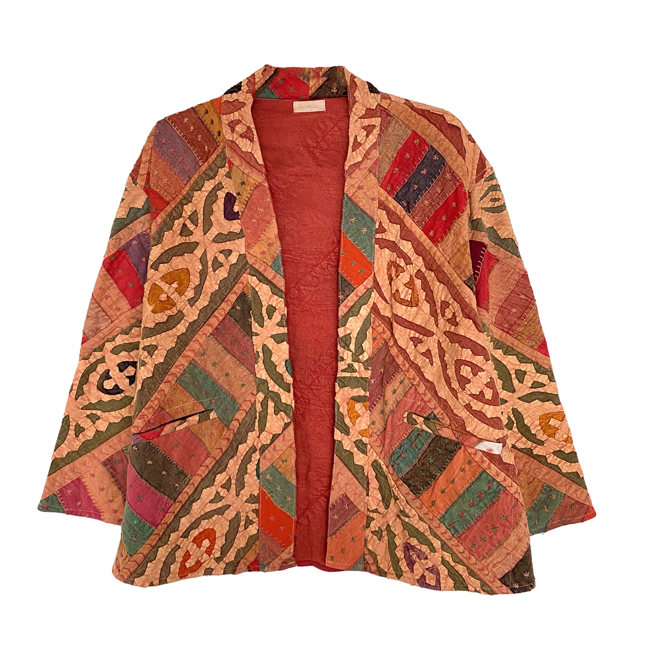 Alina Patchwork Jakke - Onesize - Nr. 05