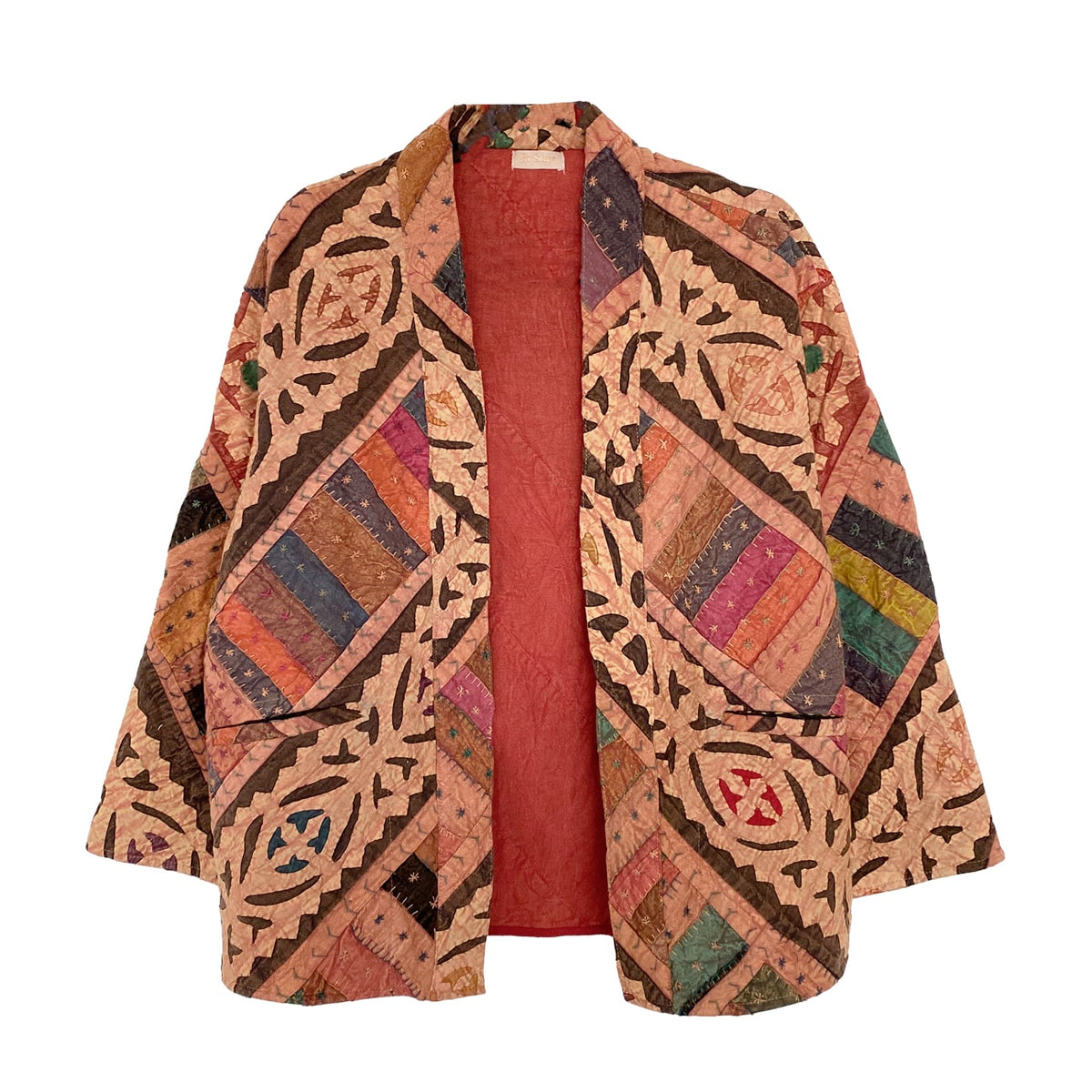 Alina Patchwork Jakke - Onesize - Nr. 15