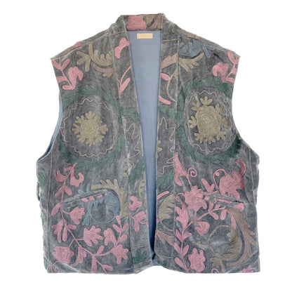 Denise Velour Vest - Onesize - Nr. 11