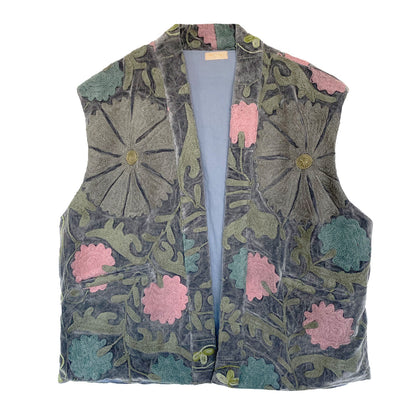 Denise Velour Vest - Onesize - Nr. 27