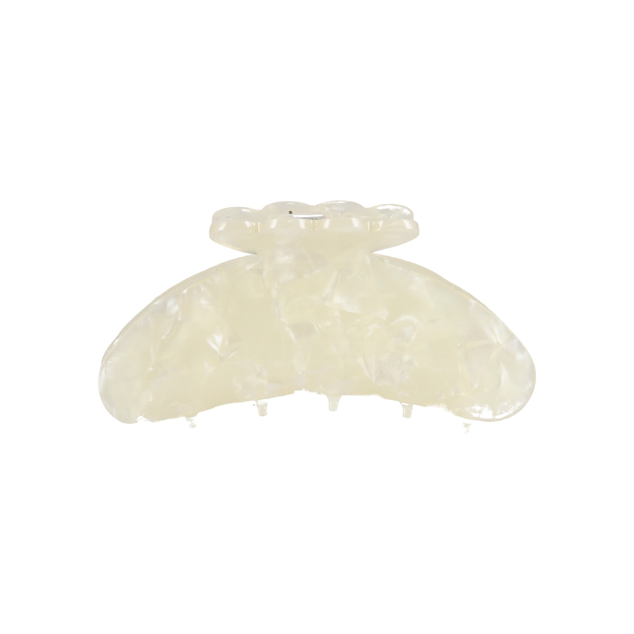 Asta Hårklemme - Hvid Mix