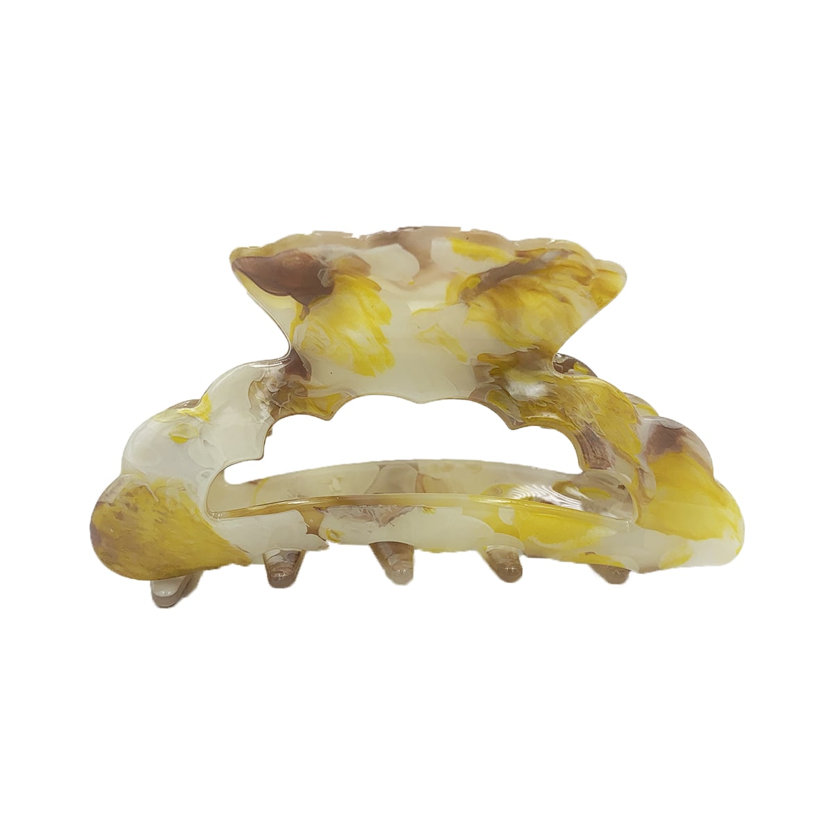 Feline Hårklemme - Gul/Rosa Mix