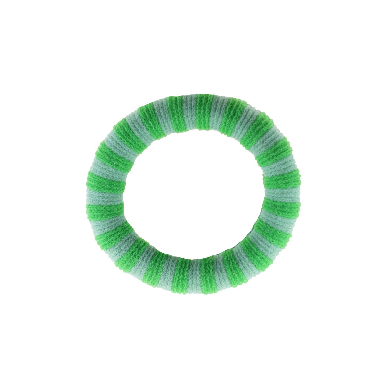 Ea Hårelastik - Mørk Grøn Stribet