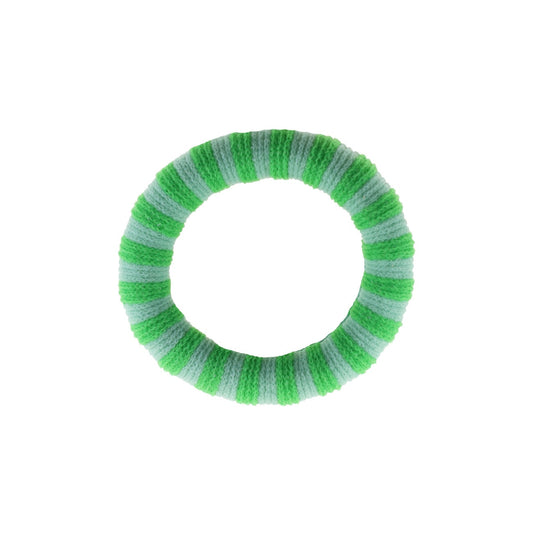 Ea Hårelastik - Mørk Grøn Stribet