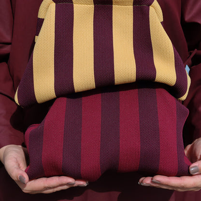 Alba Clutch - Dijon/Aubergine