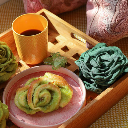 Daisy Hårklemme - Stor - Flaskegrøn