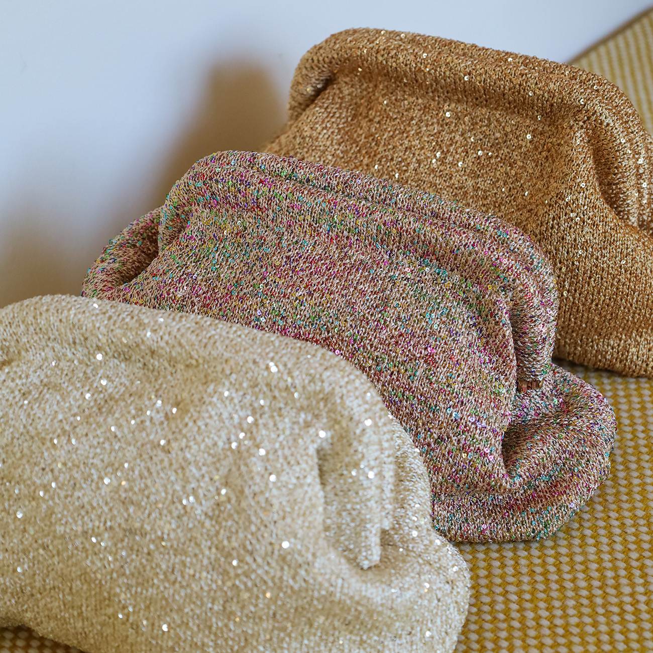 Alba Clutch - Multi Glimmer