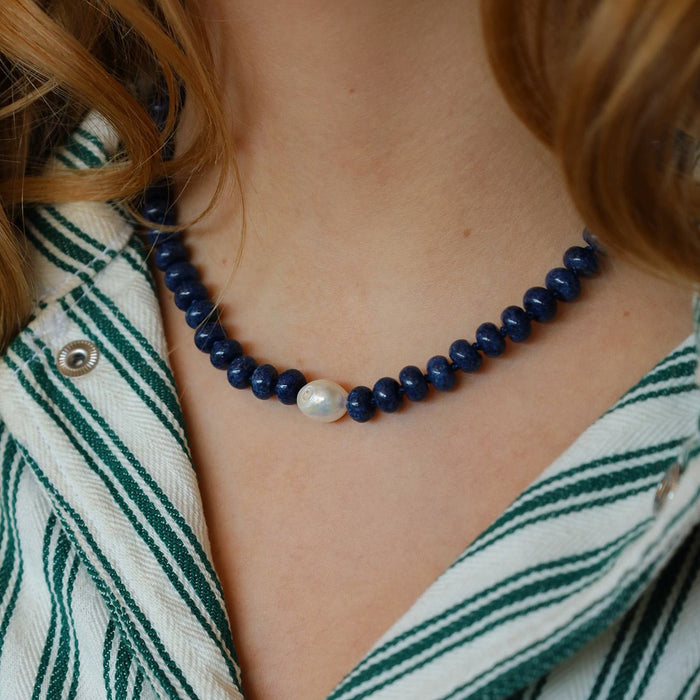 Salina Halskæde - Navy