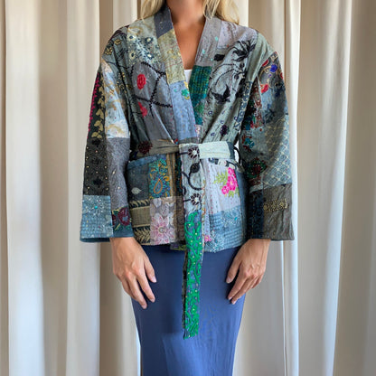Julie Patchwork Jakke - Onesize - Nr. 42