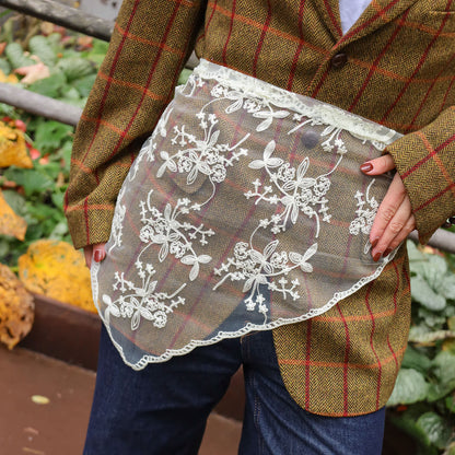 Hirse Blonde Tørklæde - Råhvid (FORUDBESTILLING)