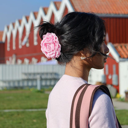 Daisy Hårklemme - Stor - Rosa