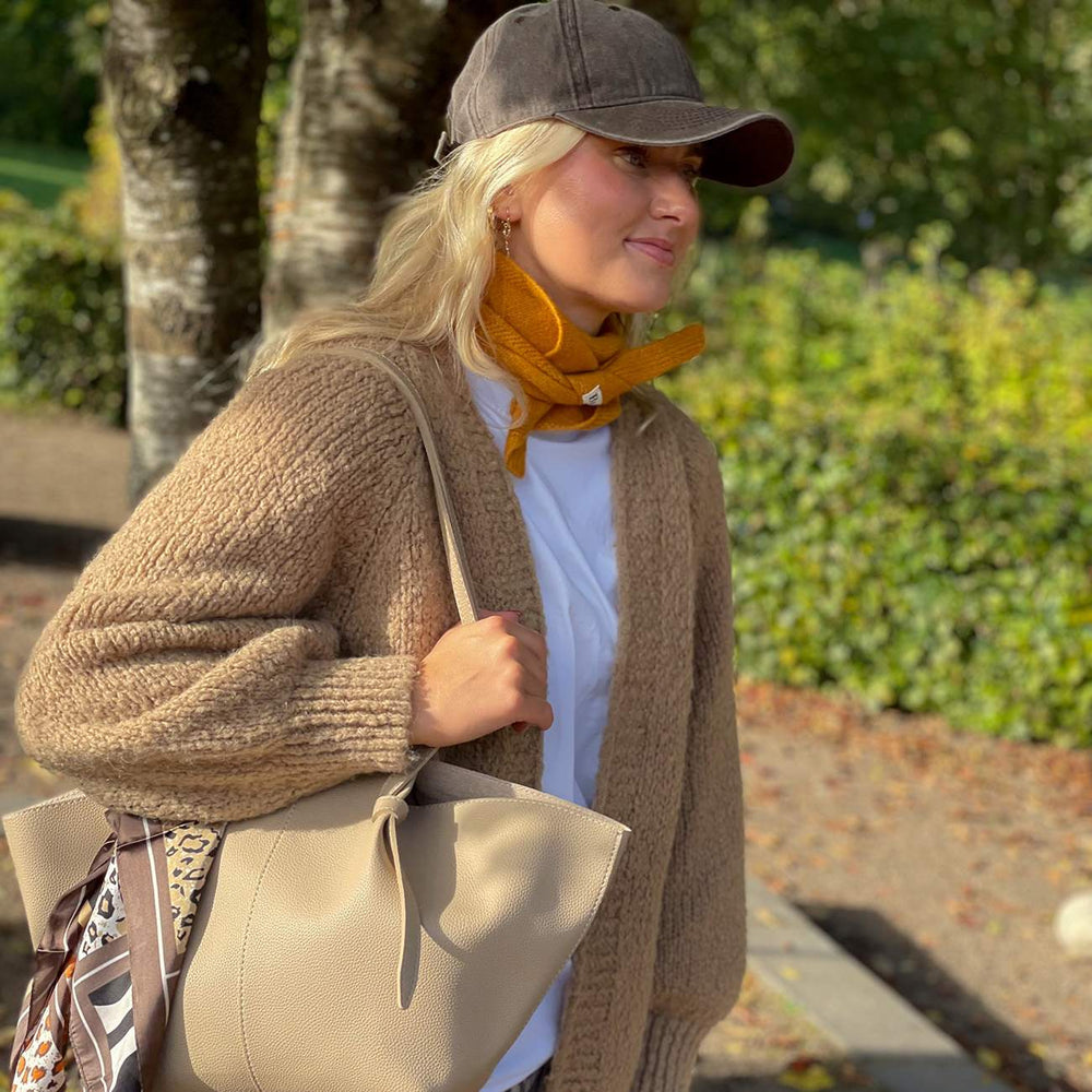 Ina Tørklæde - Brændt Orange