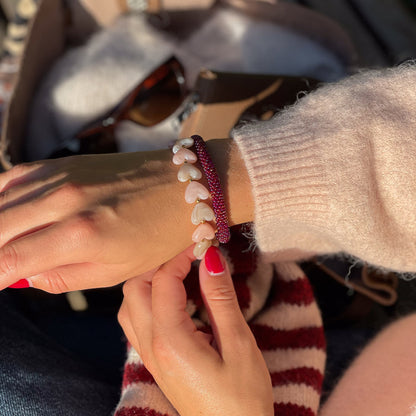 Hilma Armbånd - Rosa